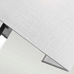 Бра с прямоугольным тканевым абажуром белого цвета Feiss варинант исполнения - 4 | Loft Concept в Кирове