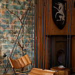 Обои ручная роспись Braganza Standard colourway on dyed paper варинант исполнения - 2 | Loft Concept в Кирове