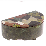 Шкатулка с зеркалом из натуральных камней Stone Casket варинант исполнения - 2 | Loft Concept в Кирове