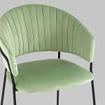 Стул в велюре фисташкового цвета Horizon варинант исполнения - 6 | Loft Concept в Кирове
