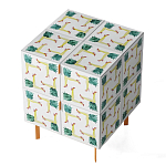 Тумба  с рисунком Short Pina Colada Orange варинант исполнения - 2 | Loft Concept в Кирове