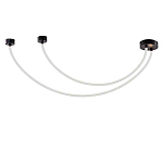 Подвесной светильник с двойными световыми дугами  Luke Lampco Tracer Lamp варинант исполнения - 1 | Loft Concept в Кирове