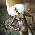 Лампа MANNEQUIN LAMP с абажуром руки на талии варинант исполнения - 9 | Loft Concept в Кирове