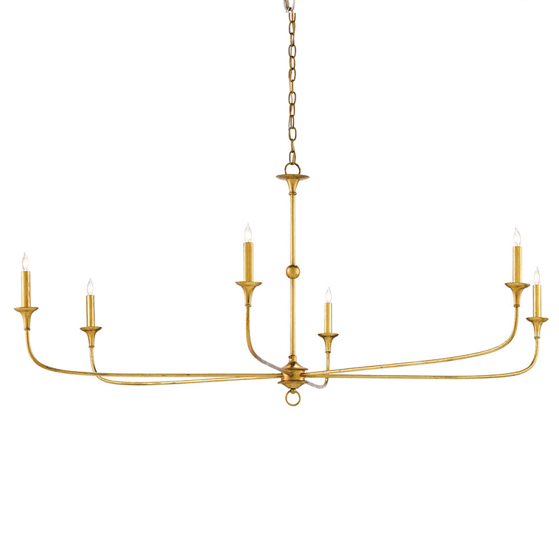 Люстра золотая Smoothness of Golden Lines Золотой Люстра золотая Smoothness of Golden Lines Золотой в Кирове | Loft Concept