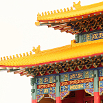 Храм Конфуция Тайвань миниатюра для интерьера в китайском стиле варинант исполнения - 1 | Loft Concept в Кирове