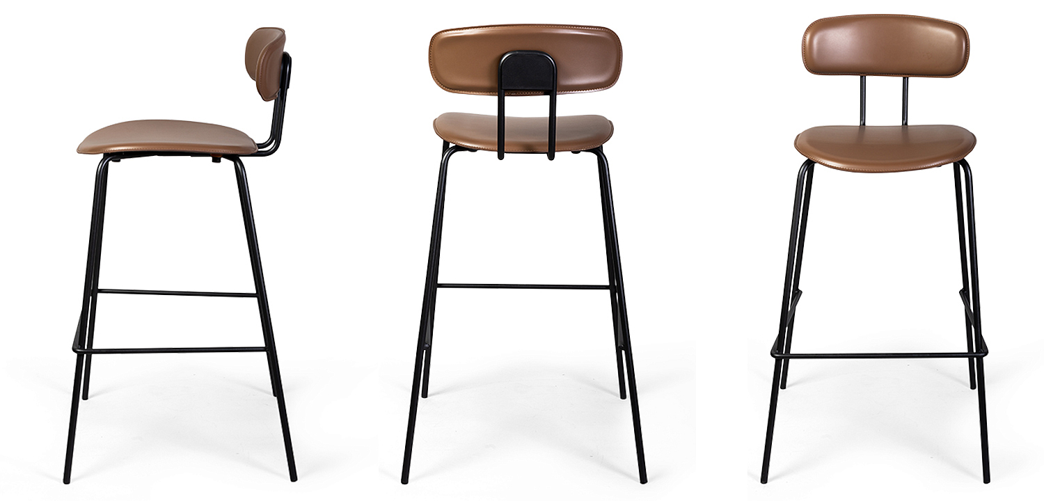 Барный стул Renis Brown Barstool Барный стул Renis Brown Barstool - Loft-Concept в Кирове