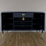 Комод-буфет Elsa Dreams Blue с открытыми полками   варинант исполнения - 3 | Loft Concept в Кирове