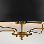 Подвесной светильник с конусовидным металлическим абажуром черного цвета Kichler варинант исполнения - 15 | Loft Concept в Кирове