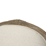 Кресло Ava Classical Armchair beige flax варинант исполнения - 5 | Loft Concept в Кирове