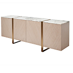 Комод с мраморной столешницей Uniqueness Marble варинант исполнения - 1 | Loft Concept в Кирове