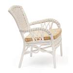Комплект обеденный из ротанга Eloise white варинант исполнения - 2 | Loft Concept в Кирове