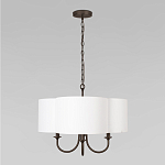 Люстра с белым текстильным абажуром Vitorino  варинант исполнения - 2 | Loft Concept в Кирове