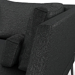 Мебельная ткань Шенилл черный цвет 138 см T4-35 варинант исполнения - 6 | Loft Concept в Кирове