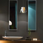 Подвесные светильники в виде белой посуды Flower Reversal варинант исполнения - 3 | Loft Concept в Кирове