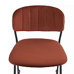 Стул барный с широкой полукруглой спинкой Chair Smooth Shapes варинант исполнения - 4 | Loft Concept в Кирове