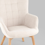 Белое кресло на ножках из массива CORDELIA варинант исполнения - 7 | Loft Concept в Кирове