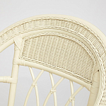 Комплект уличной мебели из ротанга Clara белый варинант исполнения - 4 | Loft Concept в Кирове