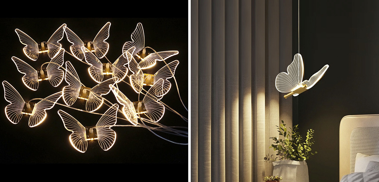 Butterfly Pendant Lamp D Butterfly Pendant Lamp D - Loft-Concept в Кирове