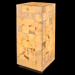 Торшер прямоугольный из натурального камня Calcite Geometry варинант исполнения - 12 | Loft Concept в Кирове