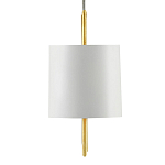 Люстра прямоугольная с белыми цилиндрическими абажурами White Ribbon варинант исполнения - 2 | Loft Concept в Кирове