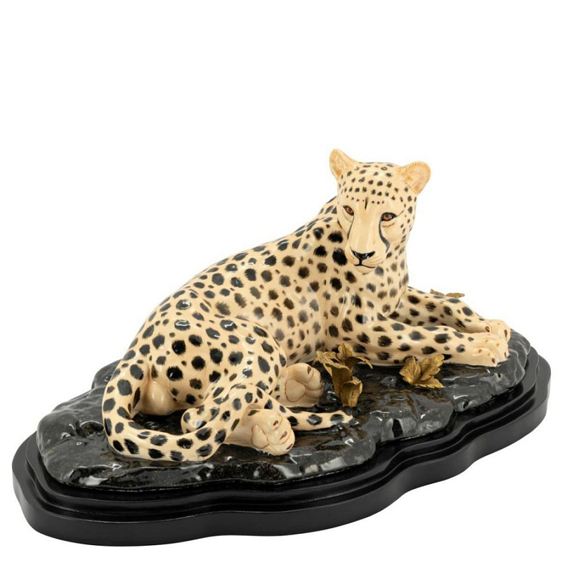 Статуэтка Laying Leo Atlanta Оранжевый Черный Мульти Статуэтка Laying Leo Atlanta Оранжевый Черный Мульти в Кирове | Loft Concept