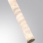 Подвесной светильник с плафоном в форме цилиндра из алебастра Cryptocrystalline Stone варинант исполнения - 7 | Loft Concept в Кирове