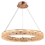 Люстра кольцевая с текстурной огранкой Reflection of Reality варинант исполнения - 1 | Loft Concept в Кирове