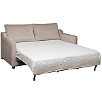 Диван двухместный раскладной светло-серый с кантом Pride варинант исполнения - 3 | Loft Concept в Кирове