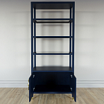 Стеллаж со стеклянными полками Elsa Dreams Blue варинант исполнения - 4 | Loft Concept в Кирове