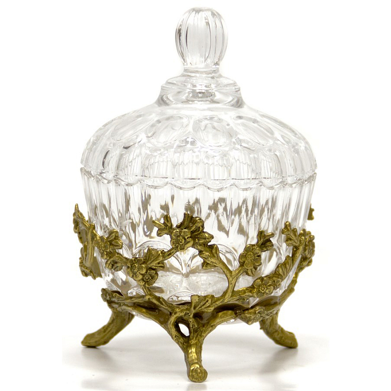 Шкатулка Transparent & Bronze Box Прозрачный (Transparent) Бронза Шкатулка Transparent & Bronze Box Прозрачный (Transparent) Бронза в Кирове | Loft Concept