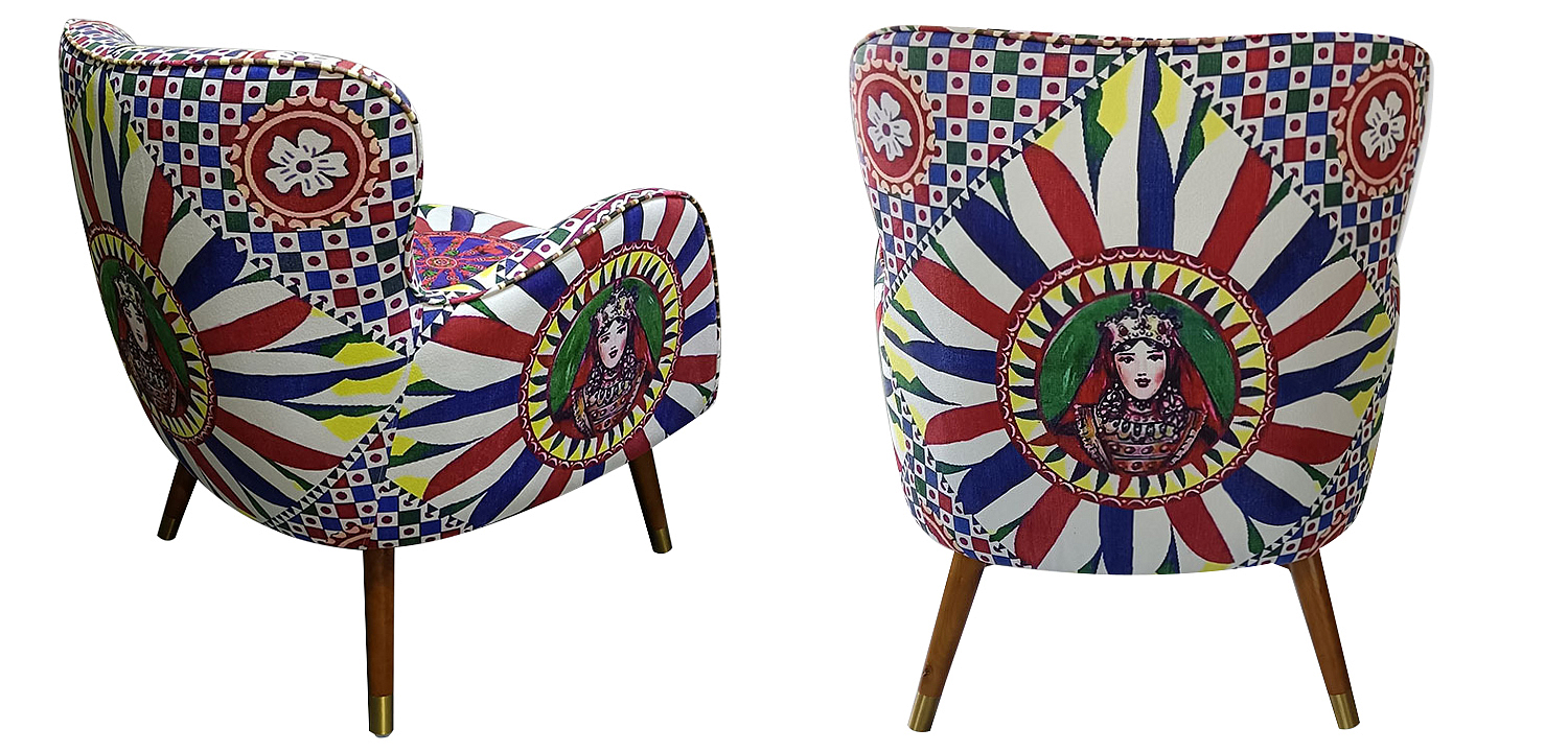 Кресло Sicilian Motifs Armchair Кресло Sicilian Motifs Armchair - Loft-Concept в Кирове