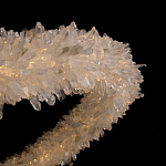 Люстра круглая с натуральным горным хрусталем Crystal Shimmer варинант исполнения - 4 | Loft Concept в Кирове