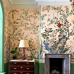 Обои ручная роспись Houghton Edo Blush варинант исполнения - 4 | Loft Concept в Кирове