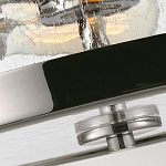 Потолочный светильник с цилиндрическим плафоном из прозрачного пузырькового стекла Feiss варинант исполнения - 2 | Loft Concept в Кирове