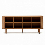 Буфет с 2-мя раздвижными дверцами из ясеневого шпона Toinette варинант исполнения - 2 | Loft Concept в Кирове