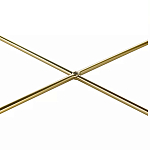 Кофейный столик овальный золотой Modern Mirror Gold Table варинант исполнения - 4 | Loft Concept в Кирове