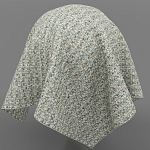 Мебельная ткань Шенилл голубой цвет 142 см T4-52 варинант исполнения - 14 | Loft Concept в Кирове