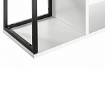 Полка навесная белая открытая Strict Lines  варинант исполнения - 5 | Loft Concept в Кирове