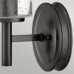 Бра с плафоном в форме цилиндра из прозрачного стекла с пузырьками Hinkley варинант исполнения - 10 | Loft Concept в Кирове