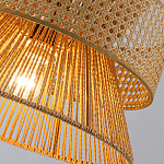 Подвесной светильник с абажуром из натуральных материалов Light Inside the Cell варинант исполнения - 6 | Loft Concept в Кирове