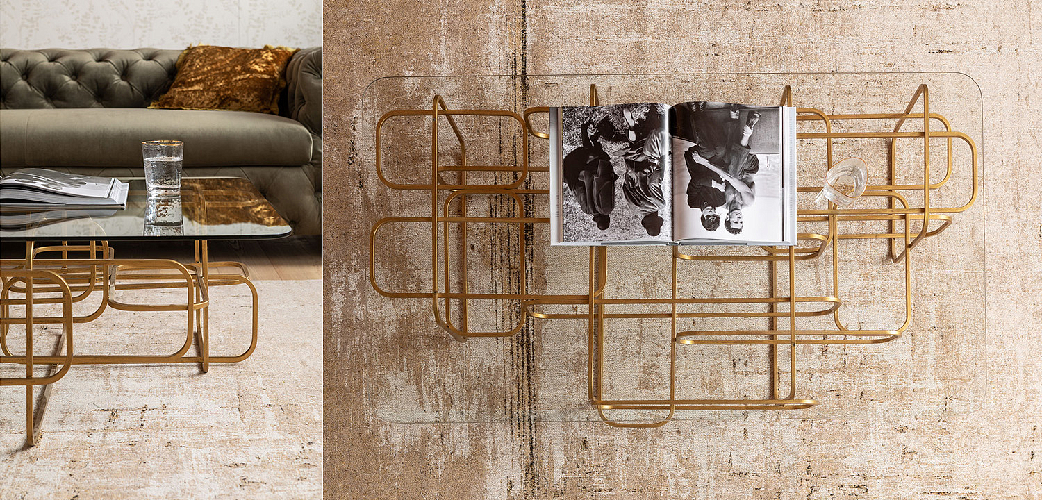Кофейный стол Graphic Lines Кофейный стол Graphic Lines - Loft-Concept в Кирове