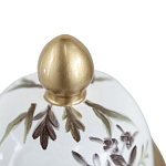 Ваза с нежным цветочным узором в пастельных тонах и крышкой с золотым акцентом Chinoiserie Ceramics варинант исполнения - 4 | Loft Concept в Кирове