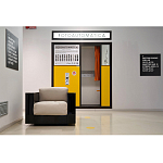 Дизайнерское кожаное кресло Poltronova Saratoga Armchair варинант исполнения - 5 | Loft Concept в Кирове