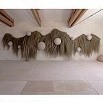 Большая дизайнерская Инсталляция из соломы RAFFIA Installation  варинант исполнения - 7 | Loft Concept в Кирове