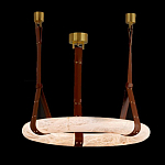 Люстра в форме обруча из натурального камня Minerals of Light варинант исполнения - 4 | Loft Concept в Кирове