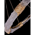 Люстра в форме кольца с золотым декором Warm Heavenly Light варинант исполнения - 3 | Loft Concept в Кирове