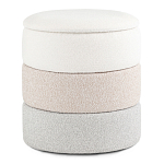 Пуф Three Colors в ткани букле из трех цветов  варинант исполнения - 1 | Loft Concept в Кирове