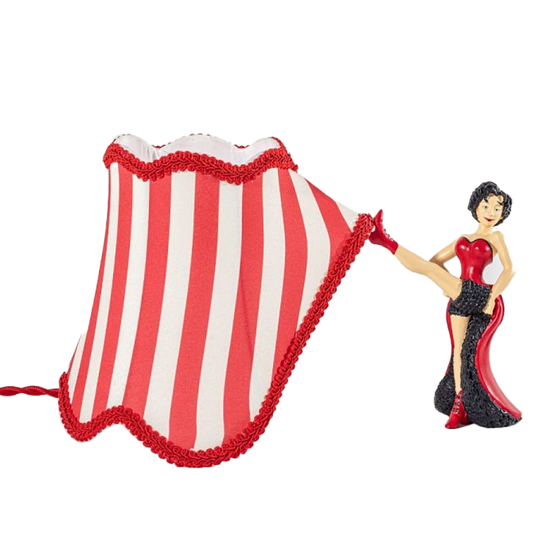 Настольная лампа Seletti Lucy Красный Белый Бежевый Настольная лампа Seletti Lucy Красный Белый Бежевый в Кирове | Loft Concept