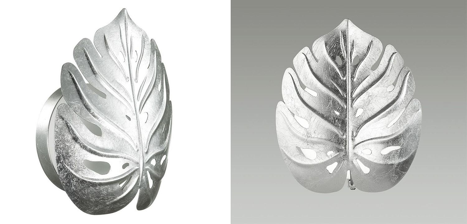 Бра Silver Monstera Leaf - Loft-Concept в Кирове