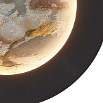 Бра в форме диска черного цвета Borders of Black варинант исполнения - 2 | Loft Concept в Кирове